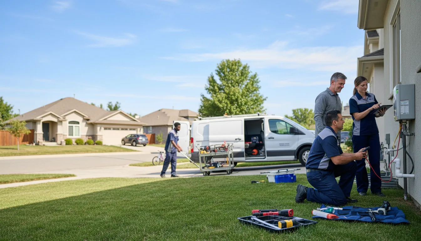 Tankless water heater service in Freeport, MN